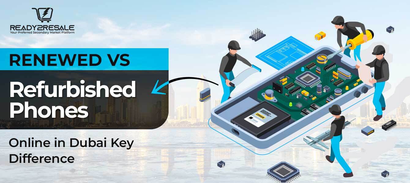 Renewed vs Refurbished Phones online in Dubai. Key Difference